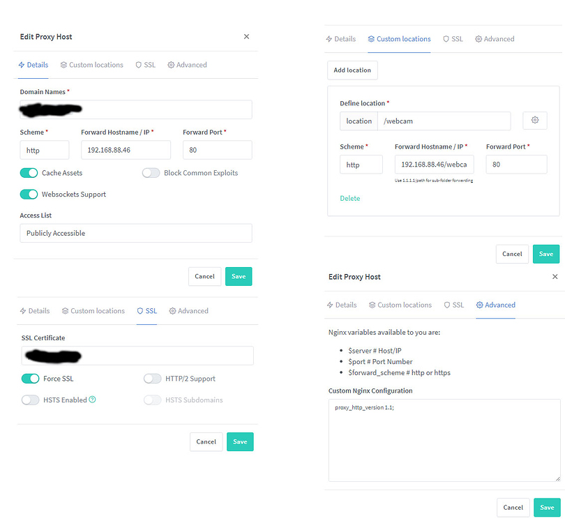 nginx direct url to port