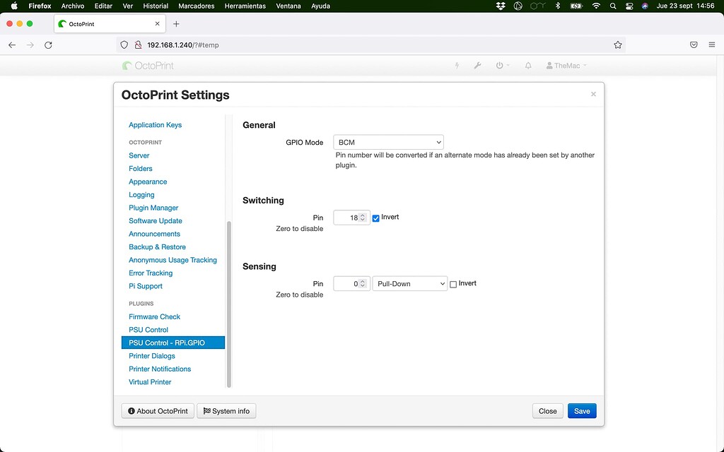 PSU Control (1.0.6) Plugins OctoPrint Community Forum