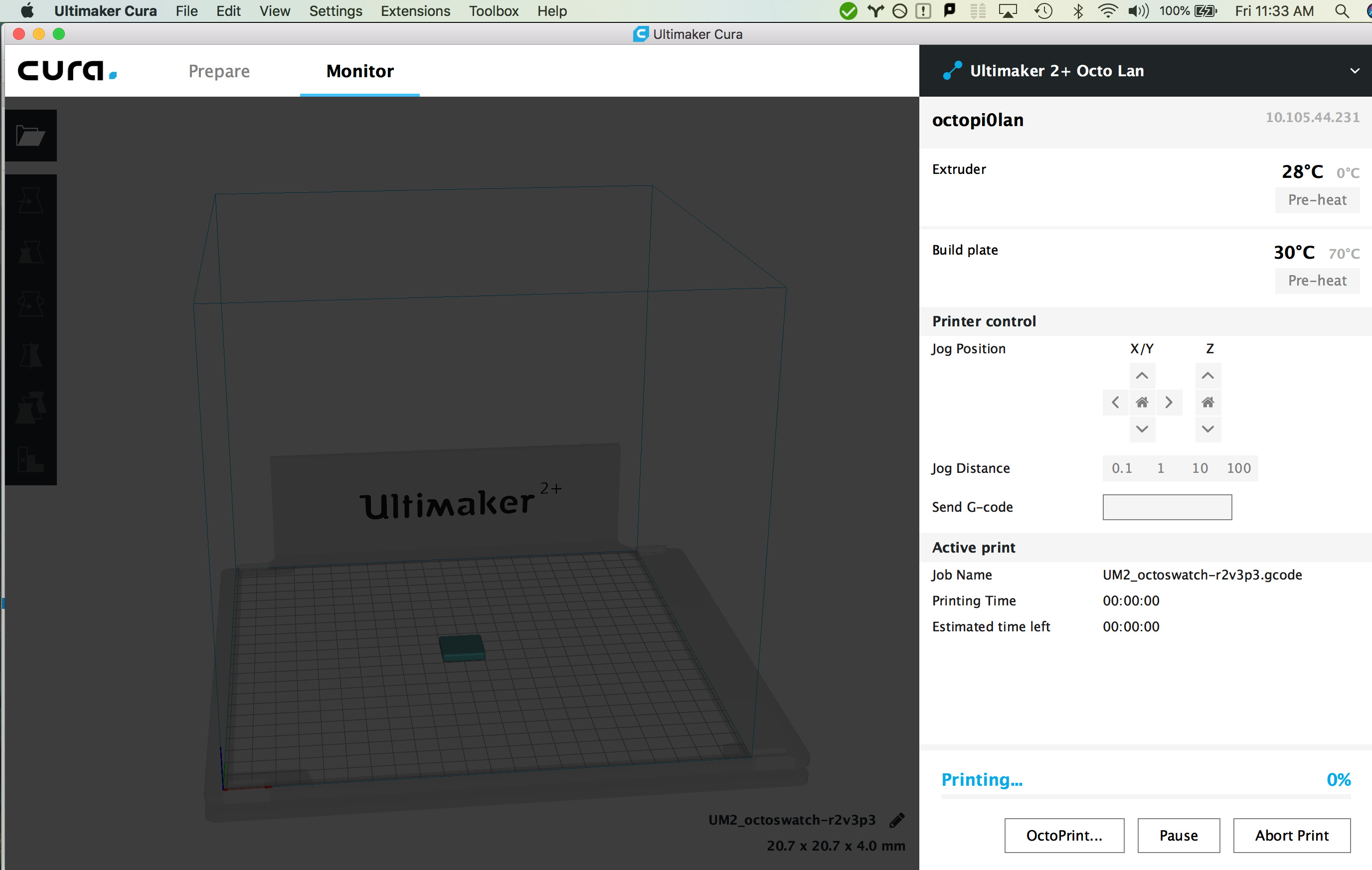 Ultimaker 2 - no filament during printing - Get Help - OctoPrint Community  Forum